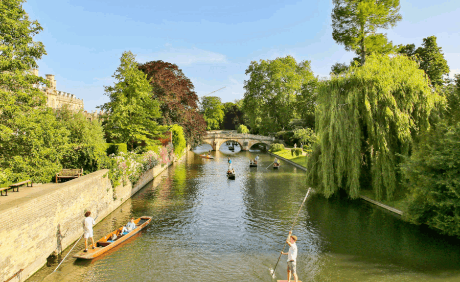Cambridge River Cam Minimised
