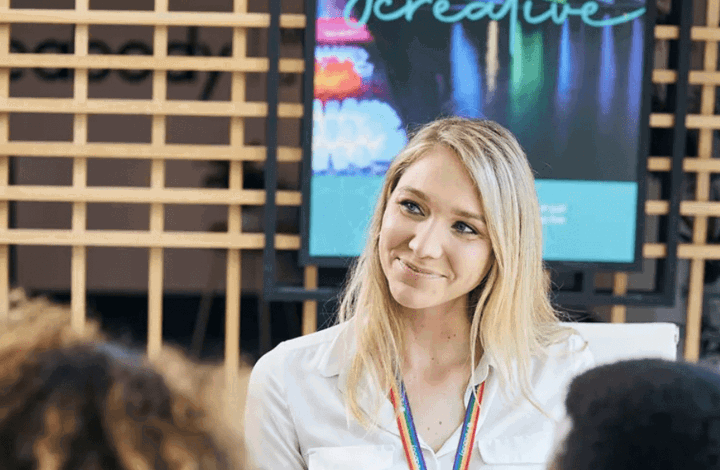 Shared Ownership homes sales advisor in a marketing suite
