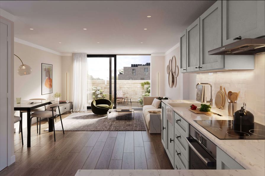 Frankham Walk view of Kitchen