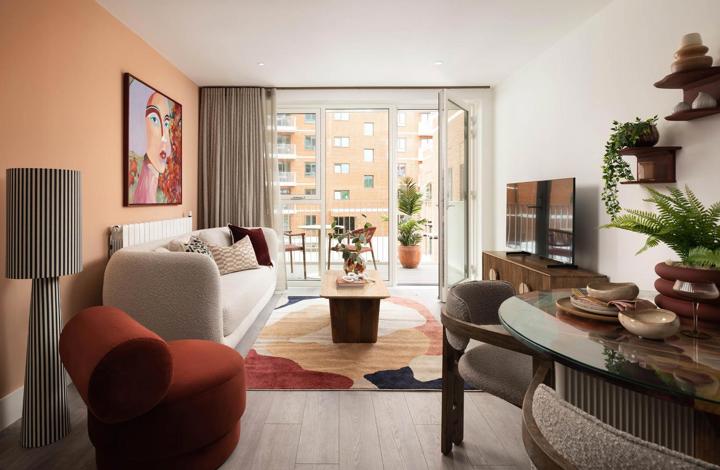 Lombard Square one bedroom show home Plumstead