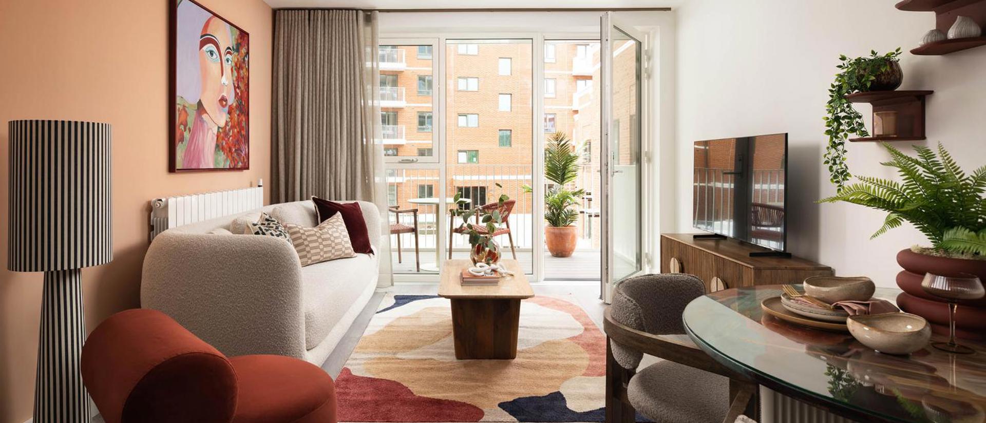 Lombard Square one bedroom show home Plumstead