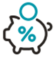 Piggy bank graphic