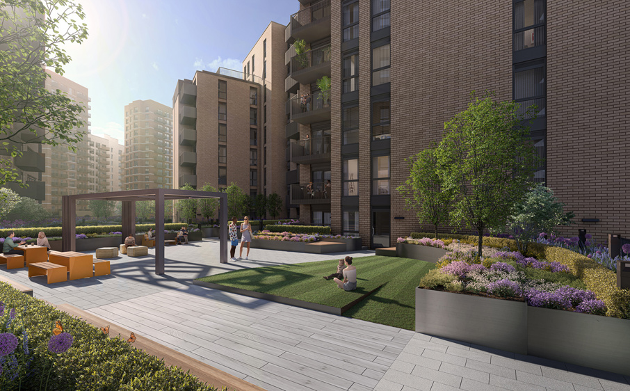 KEWB Brentford External CGI