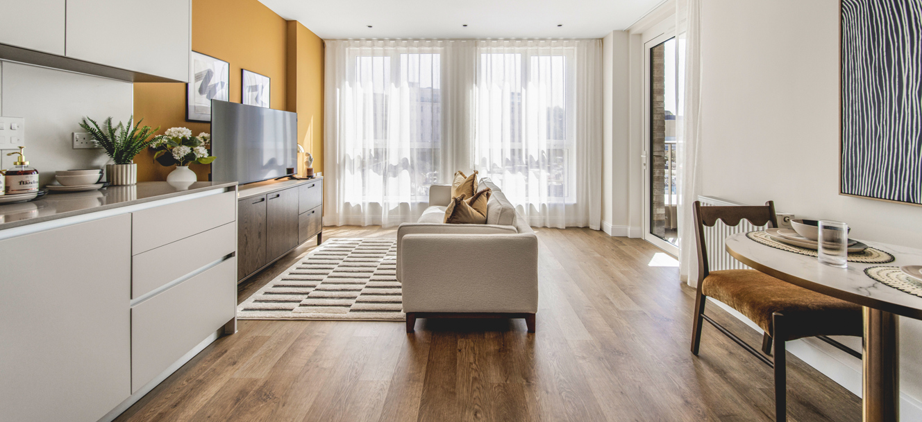 Zone Oval Village 1-bedroom shared ownership apartment