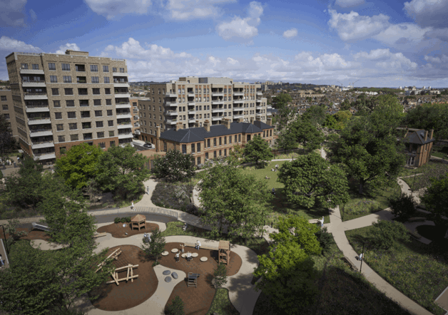 CGI of the exterior of North Gate Park