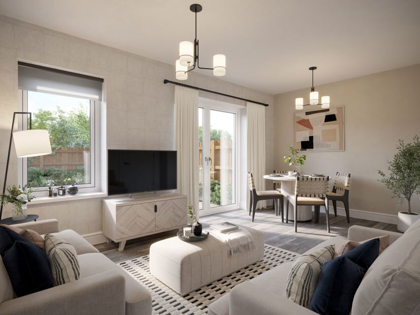 Living room at The Aviary in Oxford