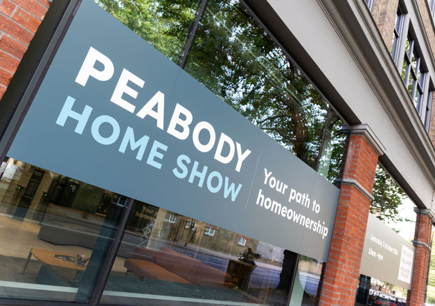 Peabody Home Show exterior banner