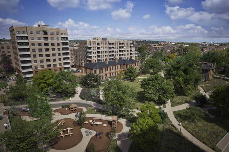 Exterior view of North Gate Park
