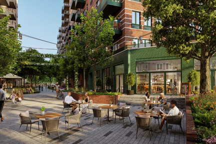 One Clapham The Square CGI