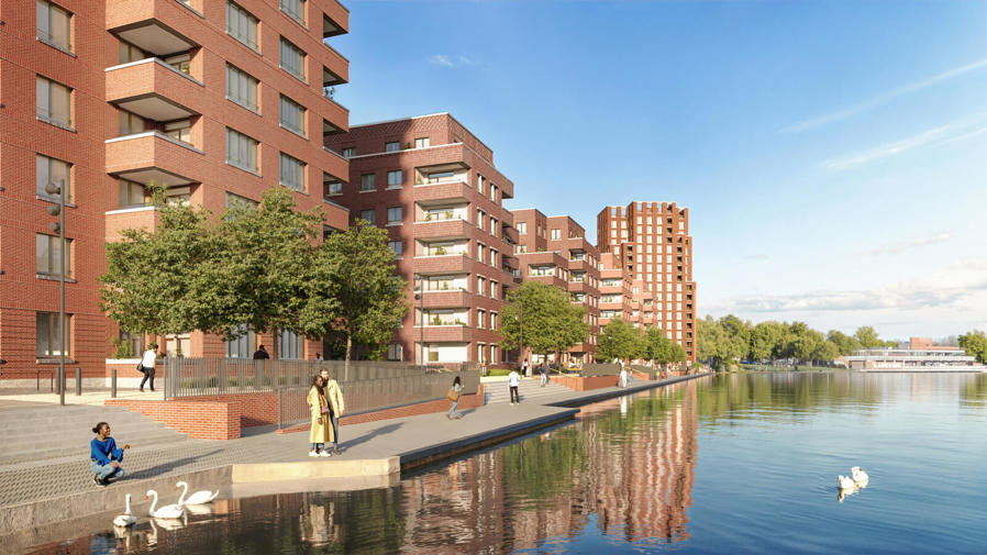 Exterior CGI of Southmere