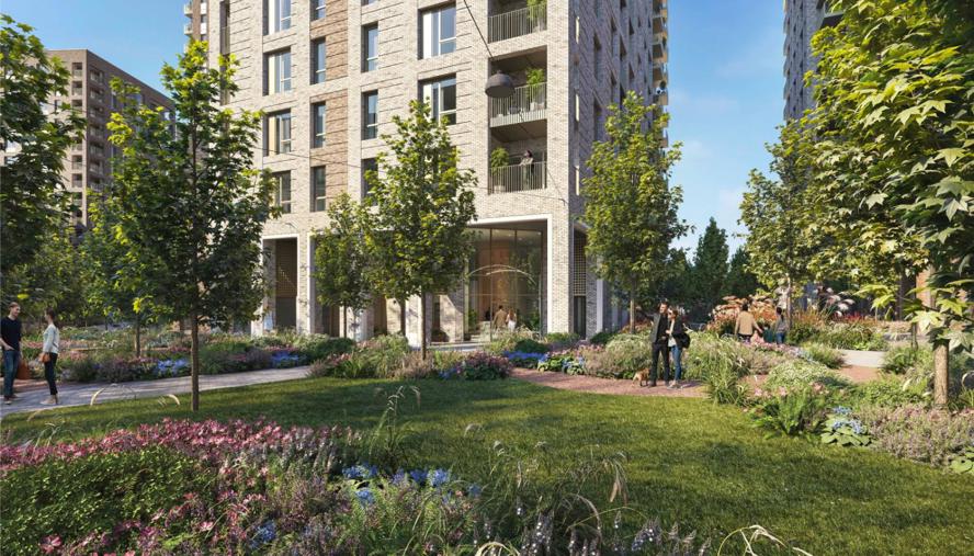 External CGI image of The Verdean in Acton