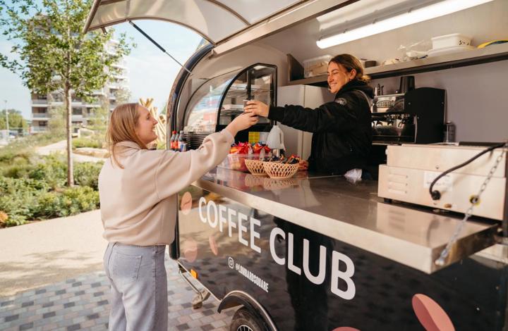 Coffee at Lombard Square Shared Ownership 